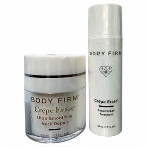 BODY FIRM Crepe Erase Ultra-Smoothing Neck Repair & Facial Treatment 1.7 fl oz